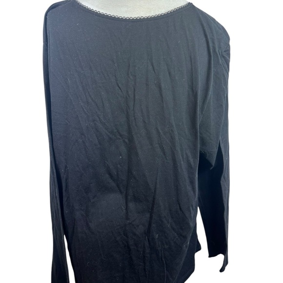 ⭐️Host Pick ⭐️Betty Boop & Puppy Long Sleeve black top size 3X - Picture 4 of 7